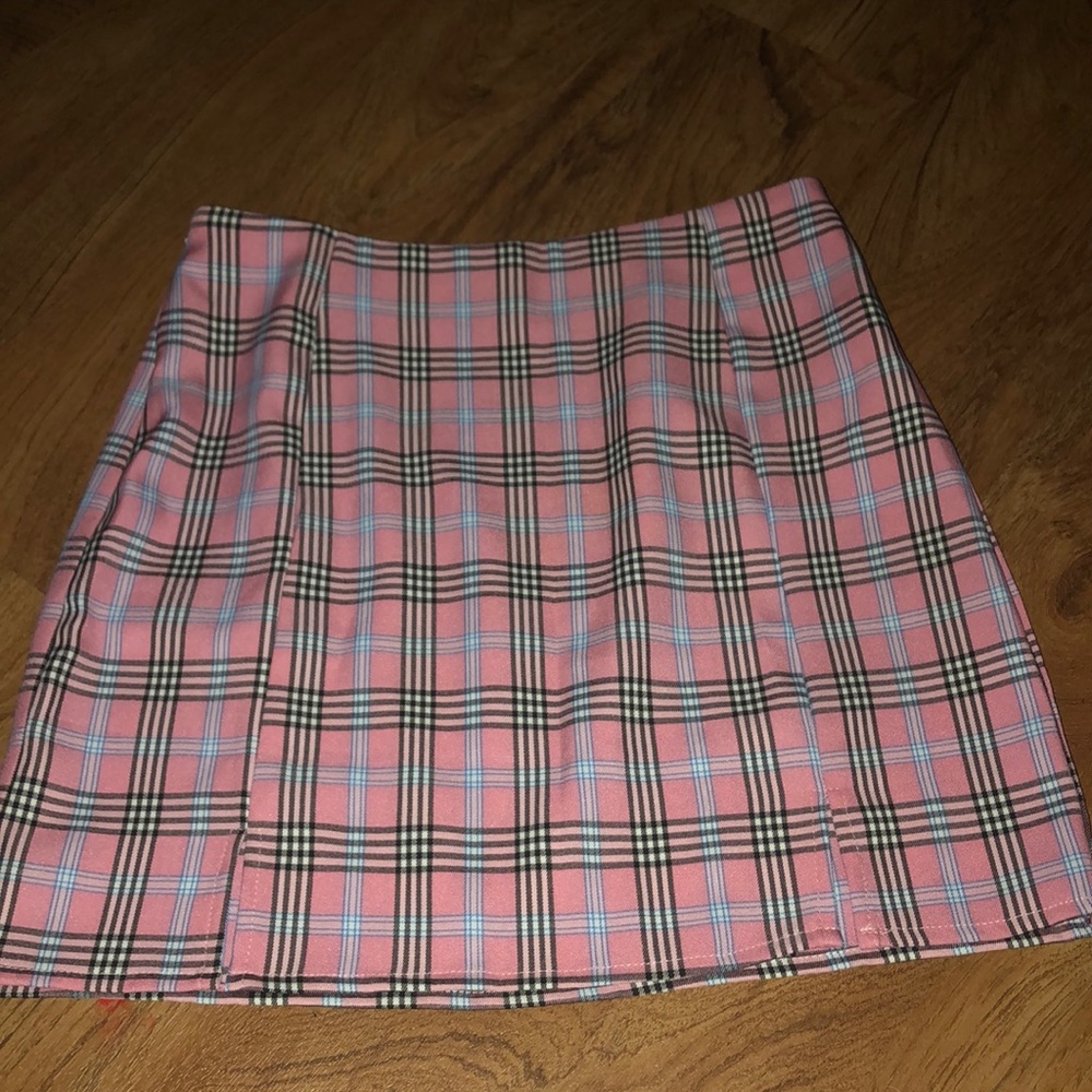 Plaid skirt